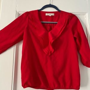 Loft XS Petite
Red dress shirt